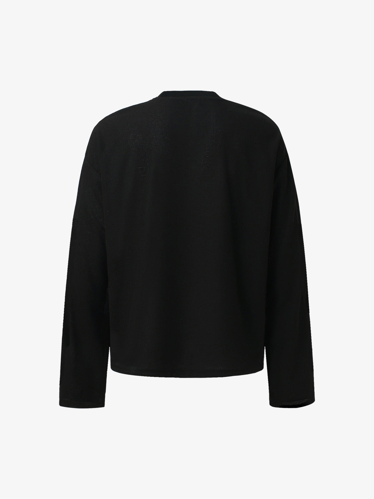 Cat Print Long-Sleeved T-Shirt