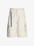 Adjustable Drawstring Cargo Jort