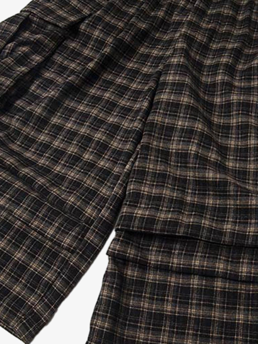 Plaid Cargo Pocket Jorts