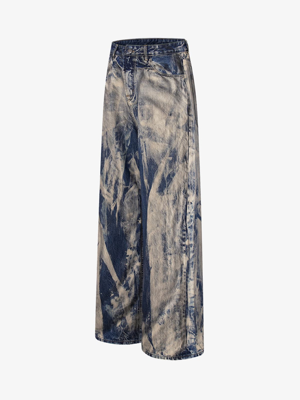 Vintage Acid Wash Tie-Dye Jeans