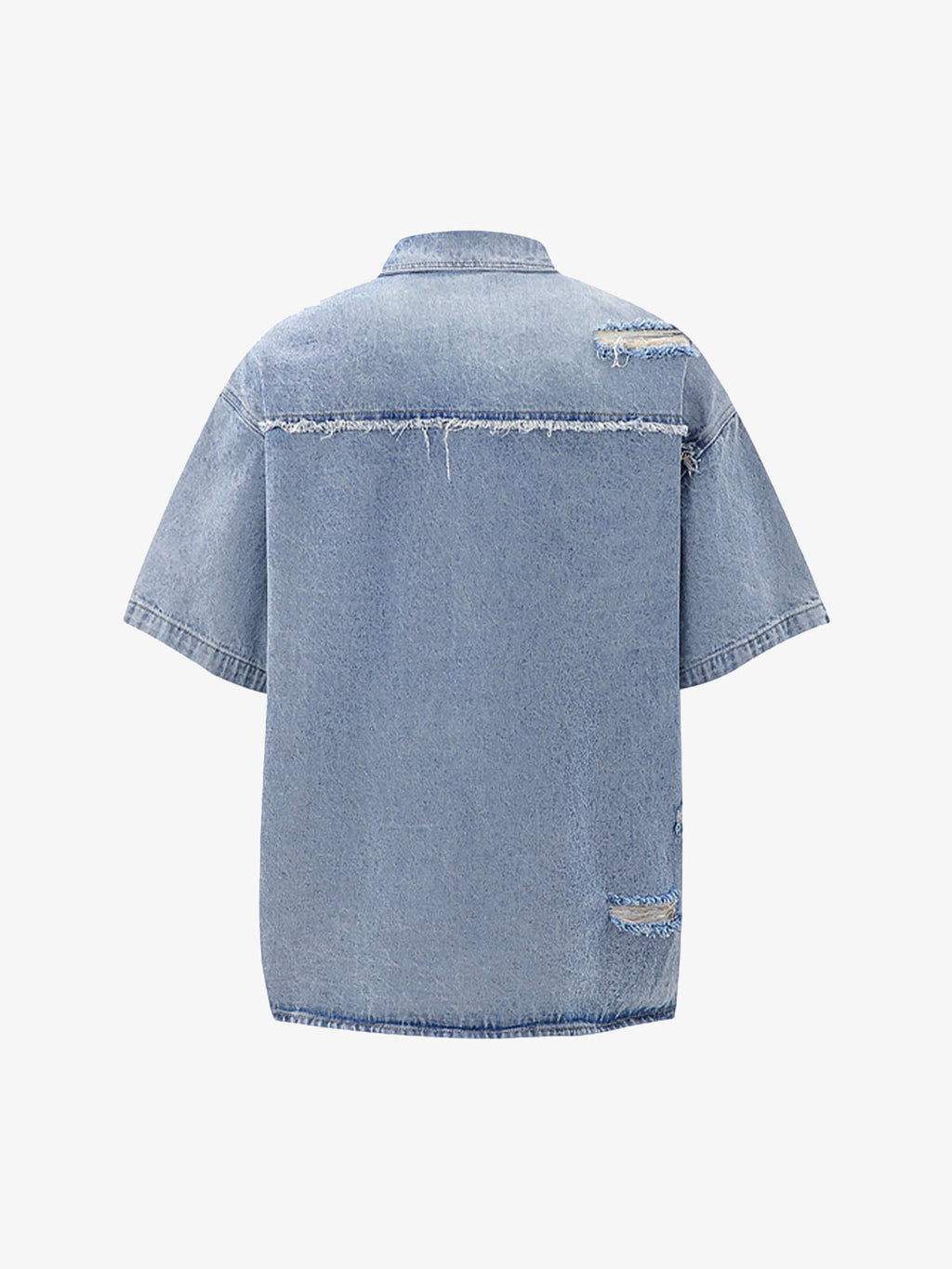 Denim Distressed Ripped Suit - 2460
