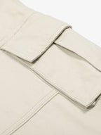Adjustable Drawstring Cargo Jort