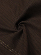 Vintage Contrast Thread Barrel Pants