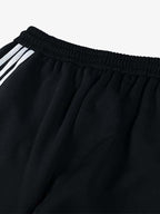 Street Patterned Striped Barrel Casual Pants