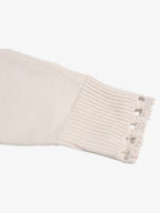 Heavy Cut Turtleneck Cardigan Zipper Sweater