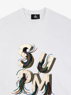 SPMD Letter Cable Graphic T-Shirt
