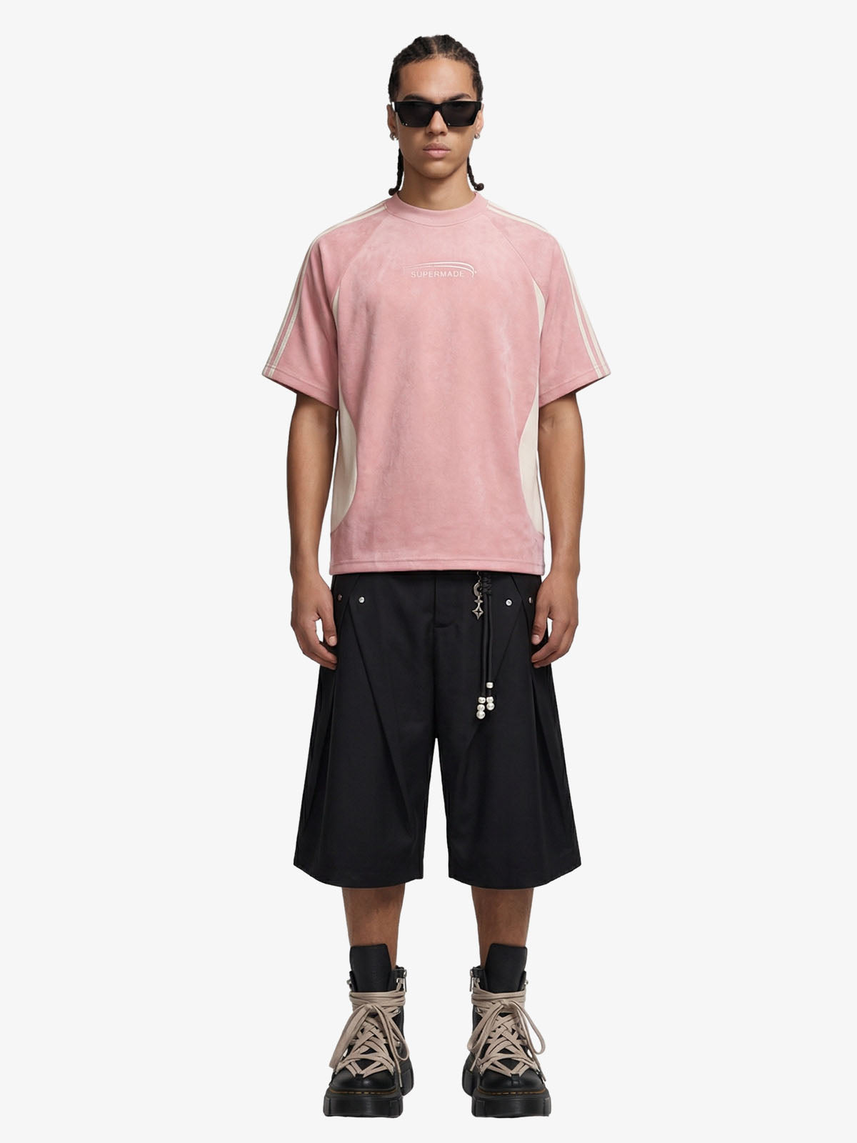 Vintage Deconstructed Pleated Shorts - 2580