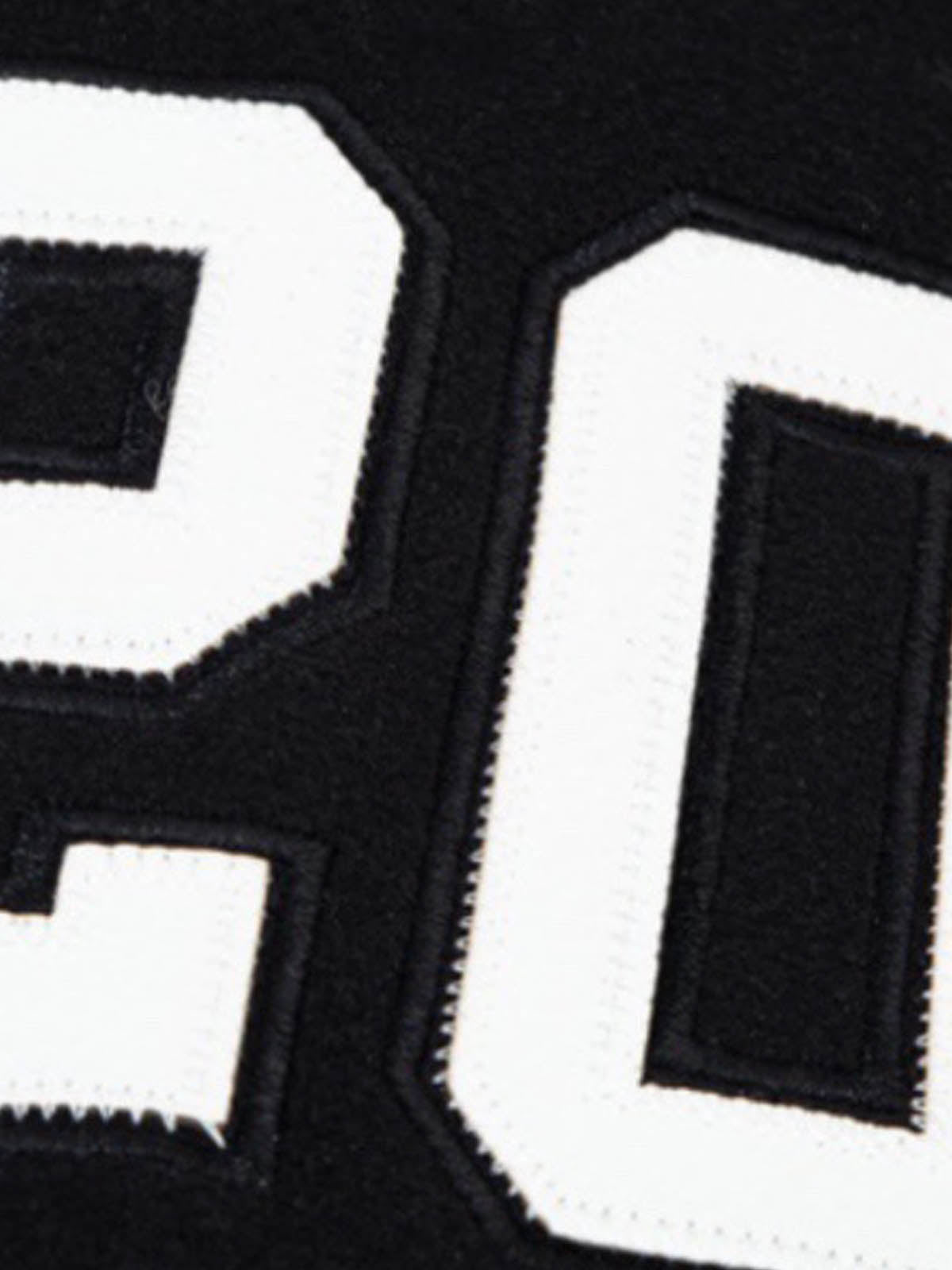 Retro Varsity Number Patch Jacket