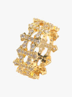 Hollow Cross Ring