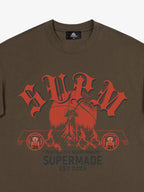 SUPM Slogan Graphic Retro Streetwear T-Shirt