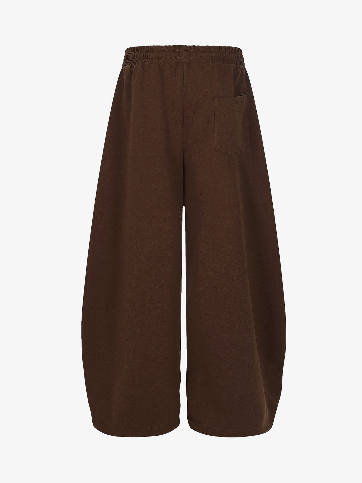 Leopard Stripe Charm Wide Leg Drawstring Sweatpants
