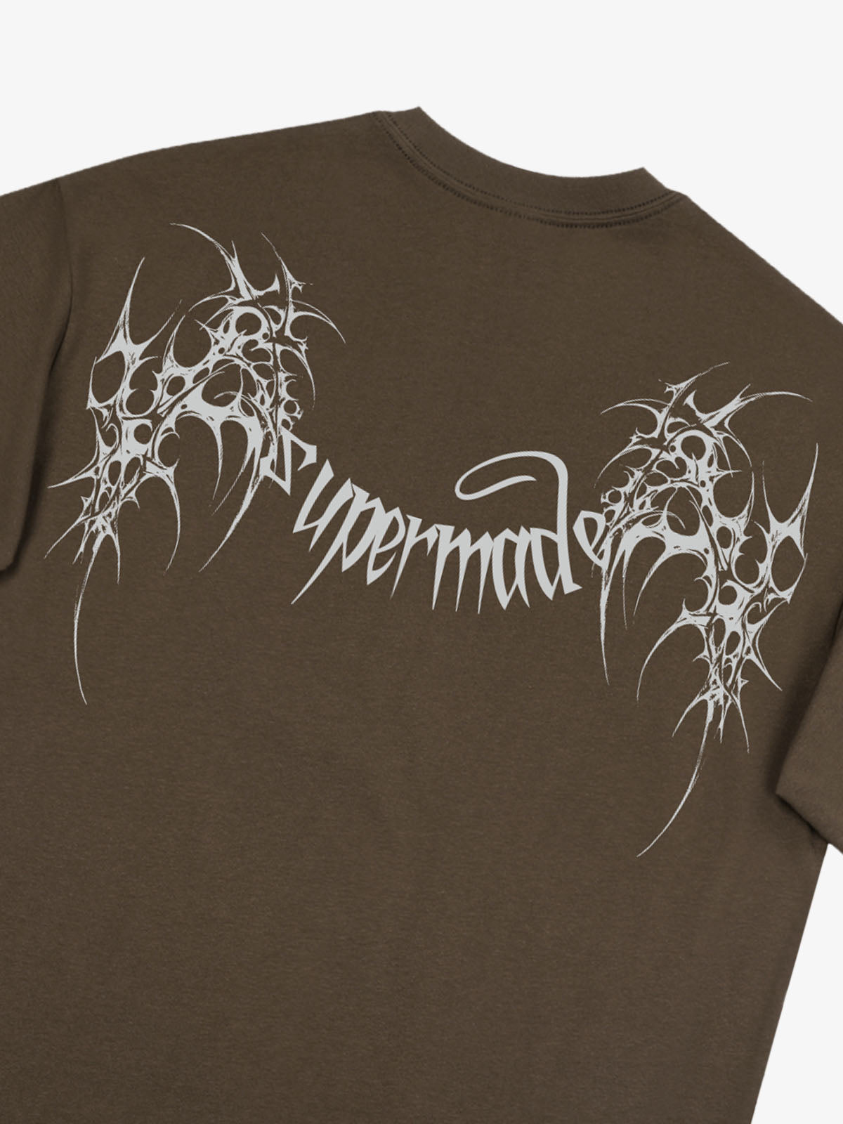 SUPM Gothic Sharp Letter Graphic T-Shirt