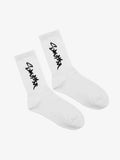 SUPM Unique Logo Letter Print Crew Socks