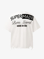 Retro Letter Lip Graphic T-Shirt