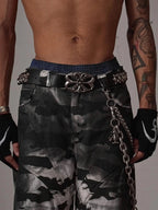 Theprecipice Retro Punk Rhinestone Belt - 2175