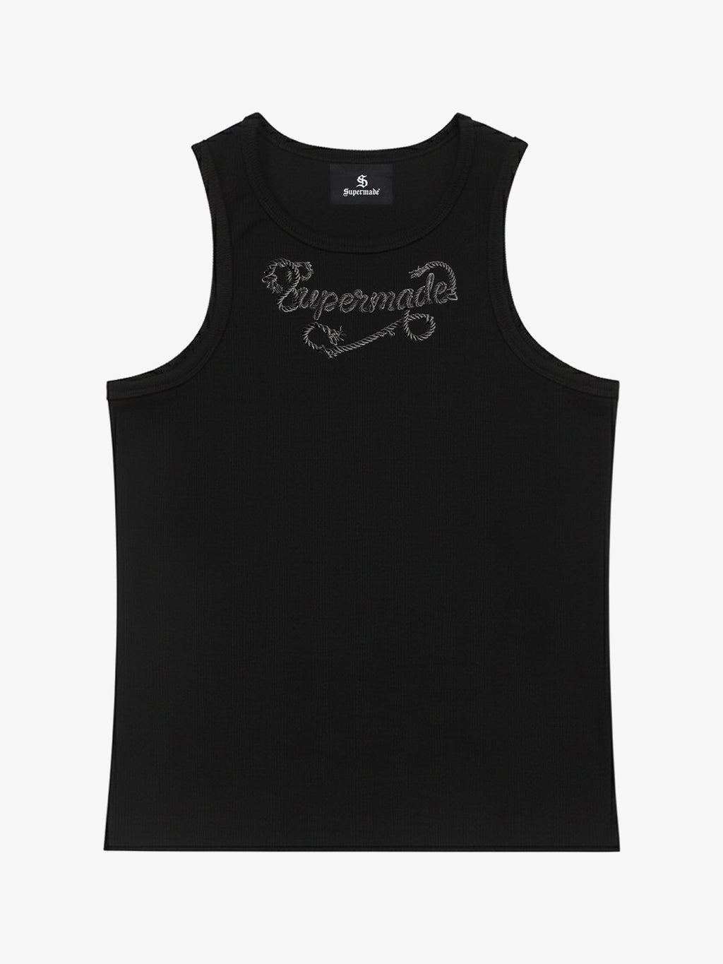 precipice Rope Logo Ribbed Tank Top