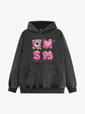 Street Dripping Letter Eyeball Graffiti Hoodie