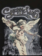 Retro Cupid Rhinestone Graphic T-Shirt