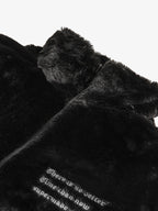 Theprecipice Street Letter Embroidered Fleece Jacket - 1838