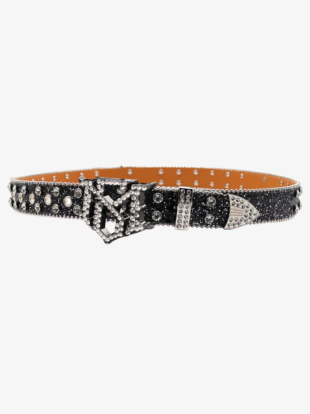 Theprecipice Rhinestone Skull Belt - 1668