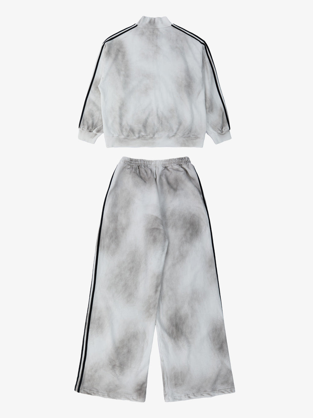 precipice Vintage Distressed NO.3 Stand Collar Tracksuit - 2591
