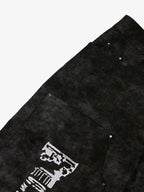 precipice Roman Column Pattern Embroidered Jeans