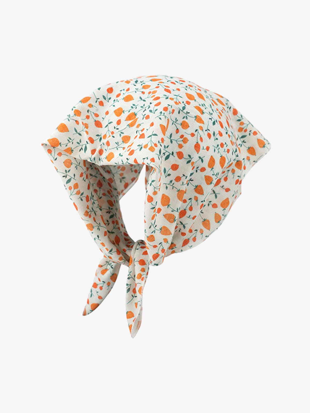 Floral Satin Feel Bandana