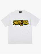 Street Graffiti Trendy Tiger Head Font T-Shirt
