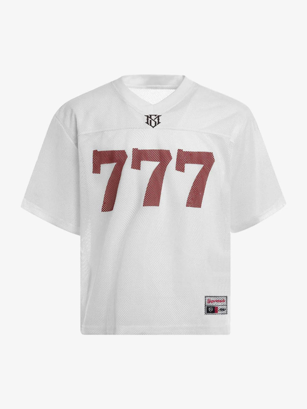 Jersey Letter Print Quick Dry V-neck T-shirt - 2389