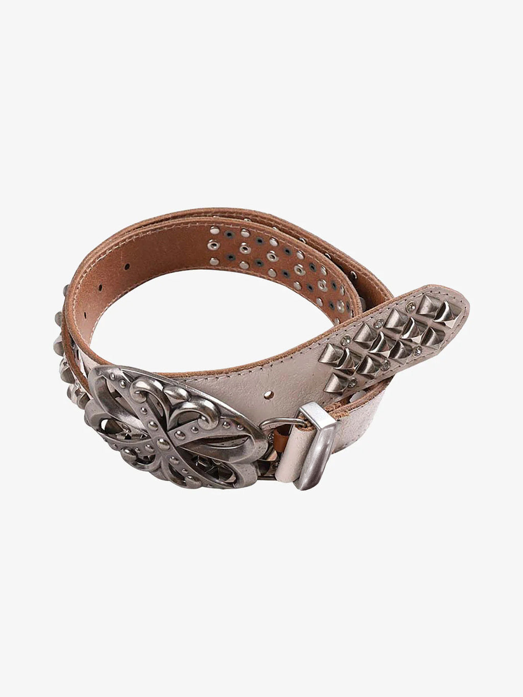 Theprecipice Retro Punk Rhinestone Belt - 2175