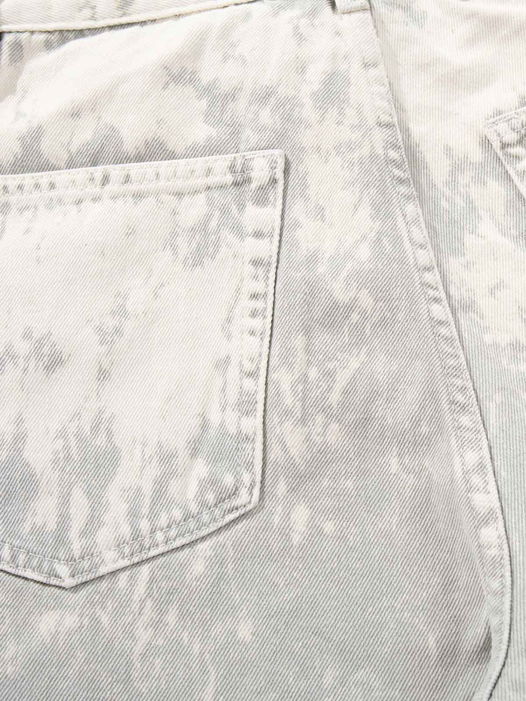 Paint Effect Denim Jeans