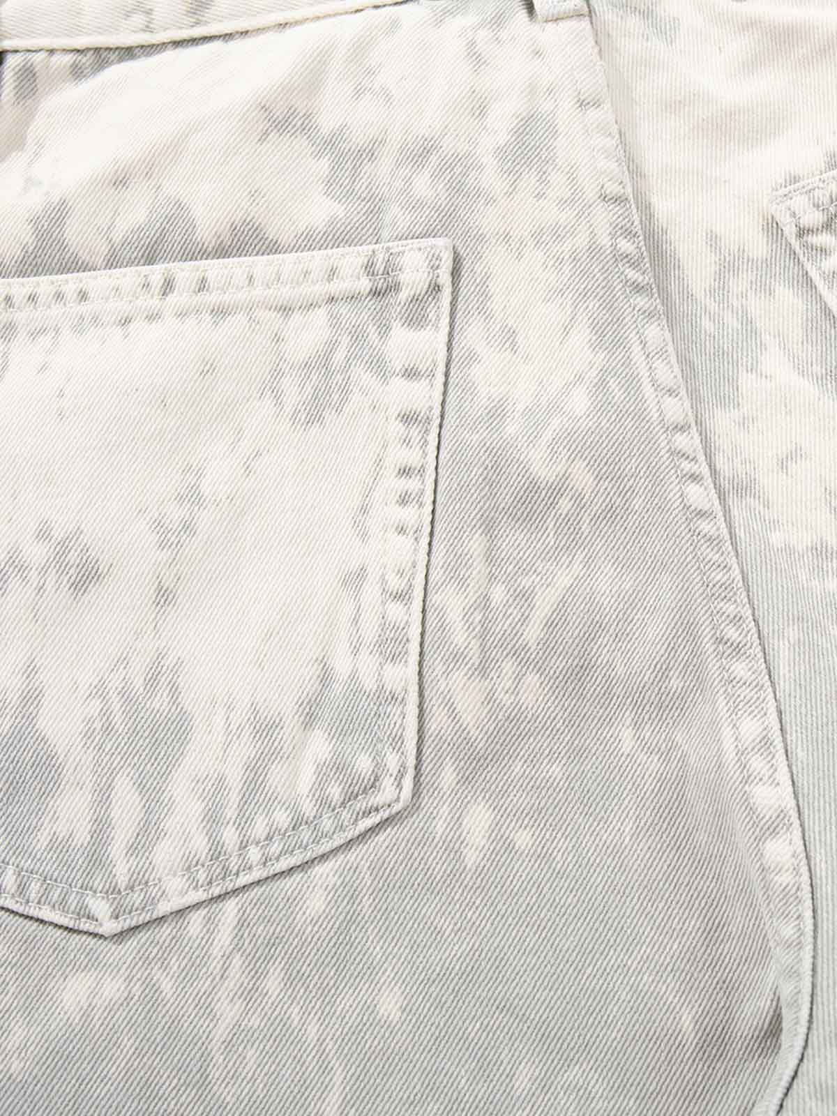 Paint Effect Denim Jeans