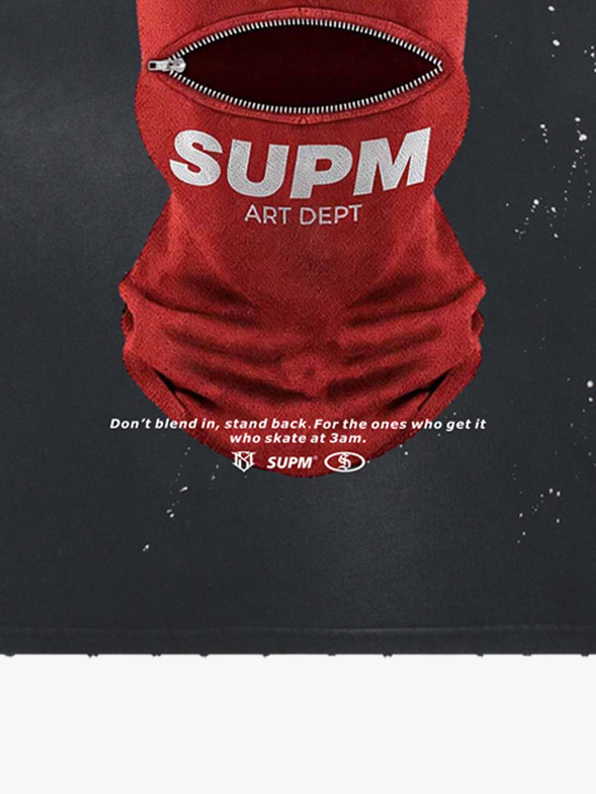 Red Balaclava Graphic T-Shirt