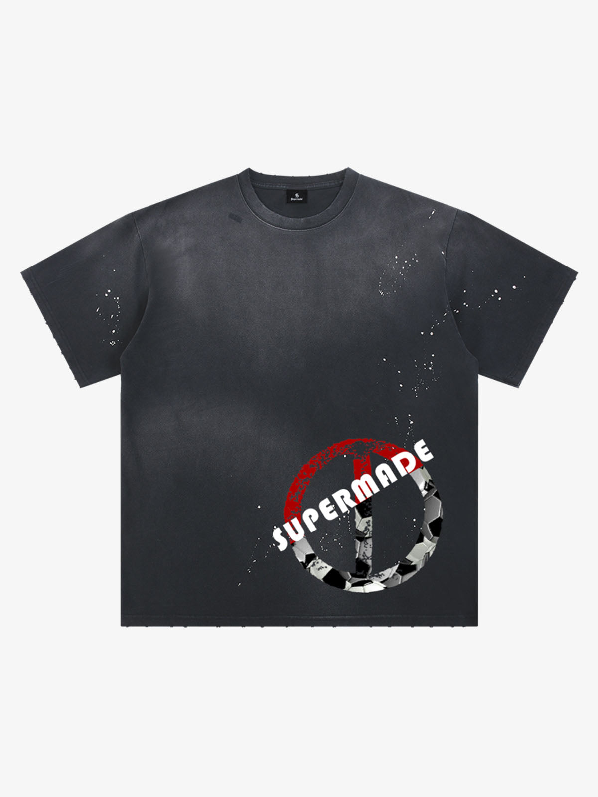precipice Soccer Circle Graphic T-Shirt