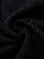 Street Dark Phantom Butterfly Stand-Collar Knit Cardigan Sweater