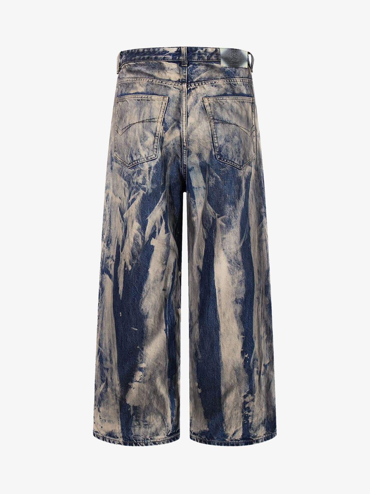 Vintage Acid Wash Tie-Dye Jeans