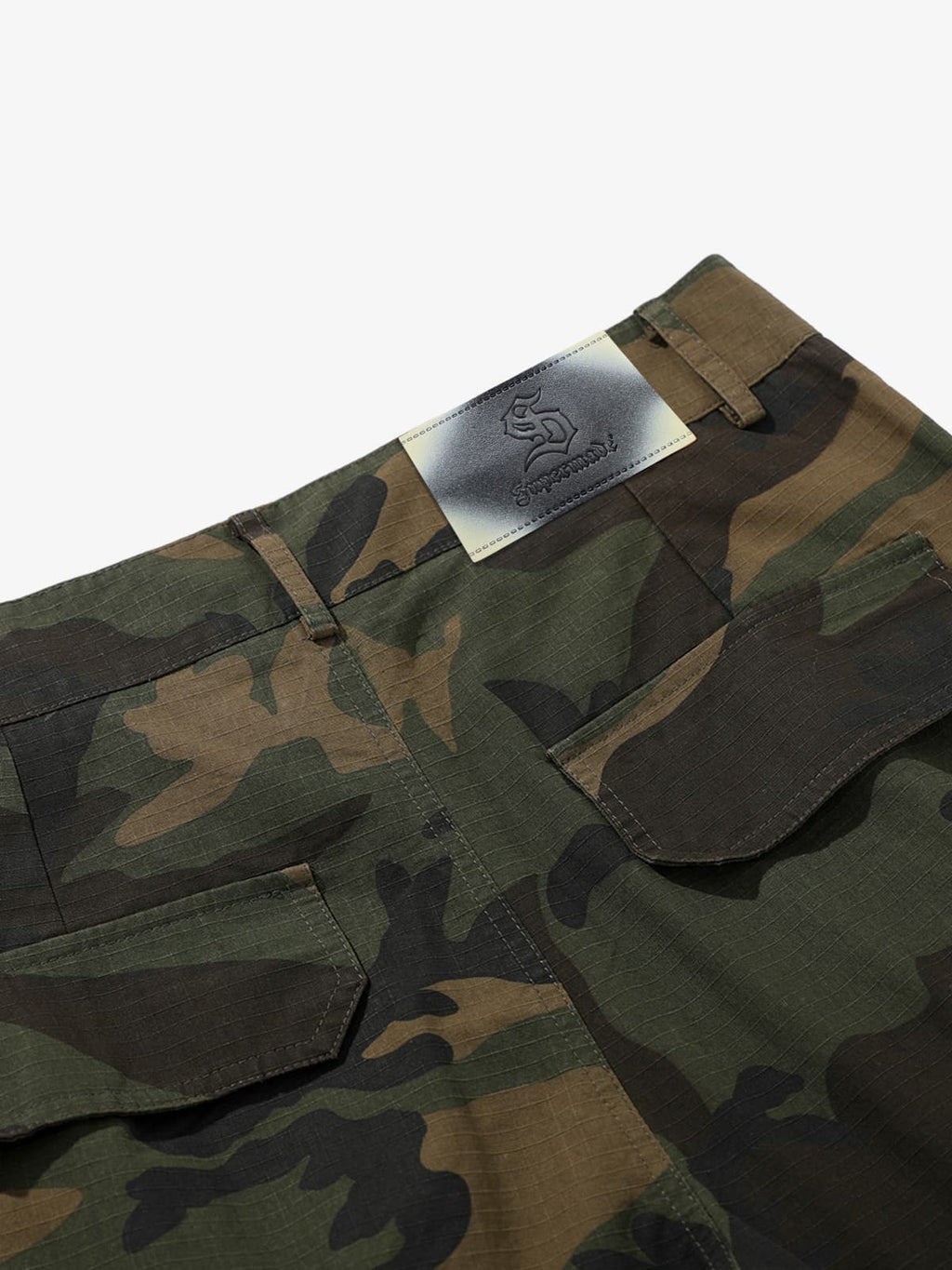 Vintage Multi-Pocket Functional Camo Cargo Pants