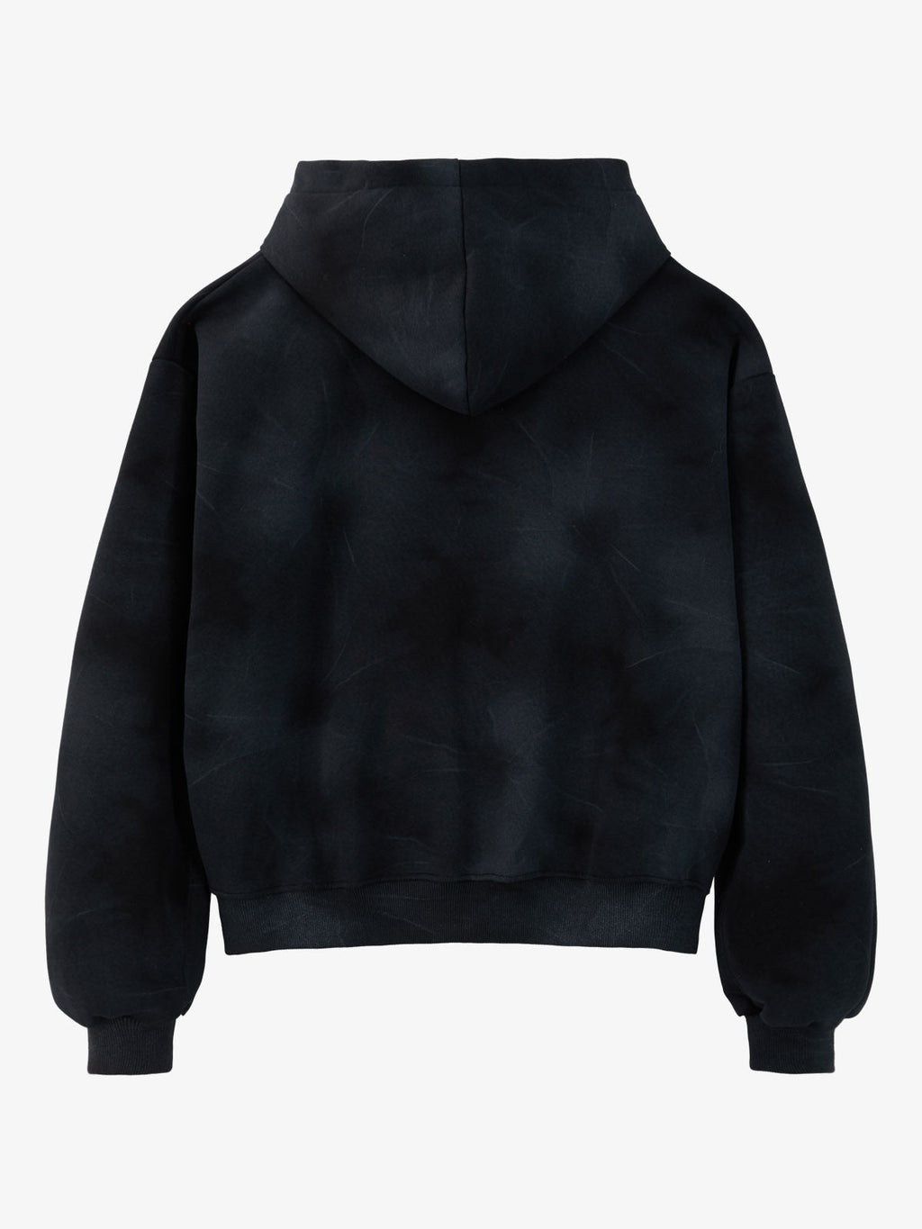 Vintage Washed Tie-Dye Zip Up Hoodie & Barrel Sweatpants Tracksuit