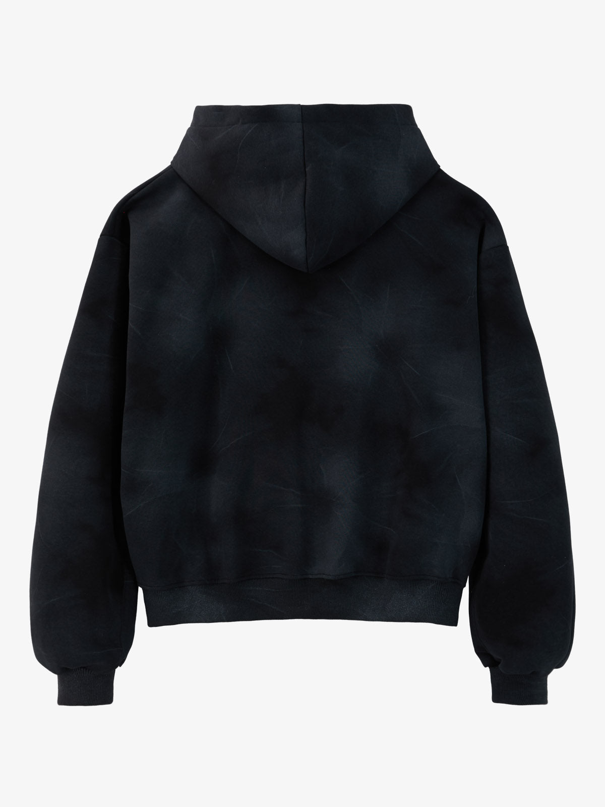 Vintage Washed Tie-Dye Zip Up Hoodie & Barrel Sweatpants Tracksuit