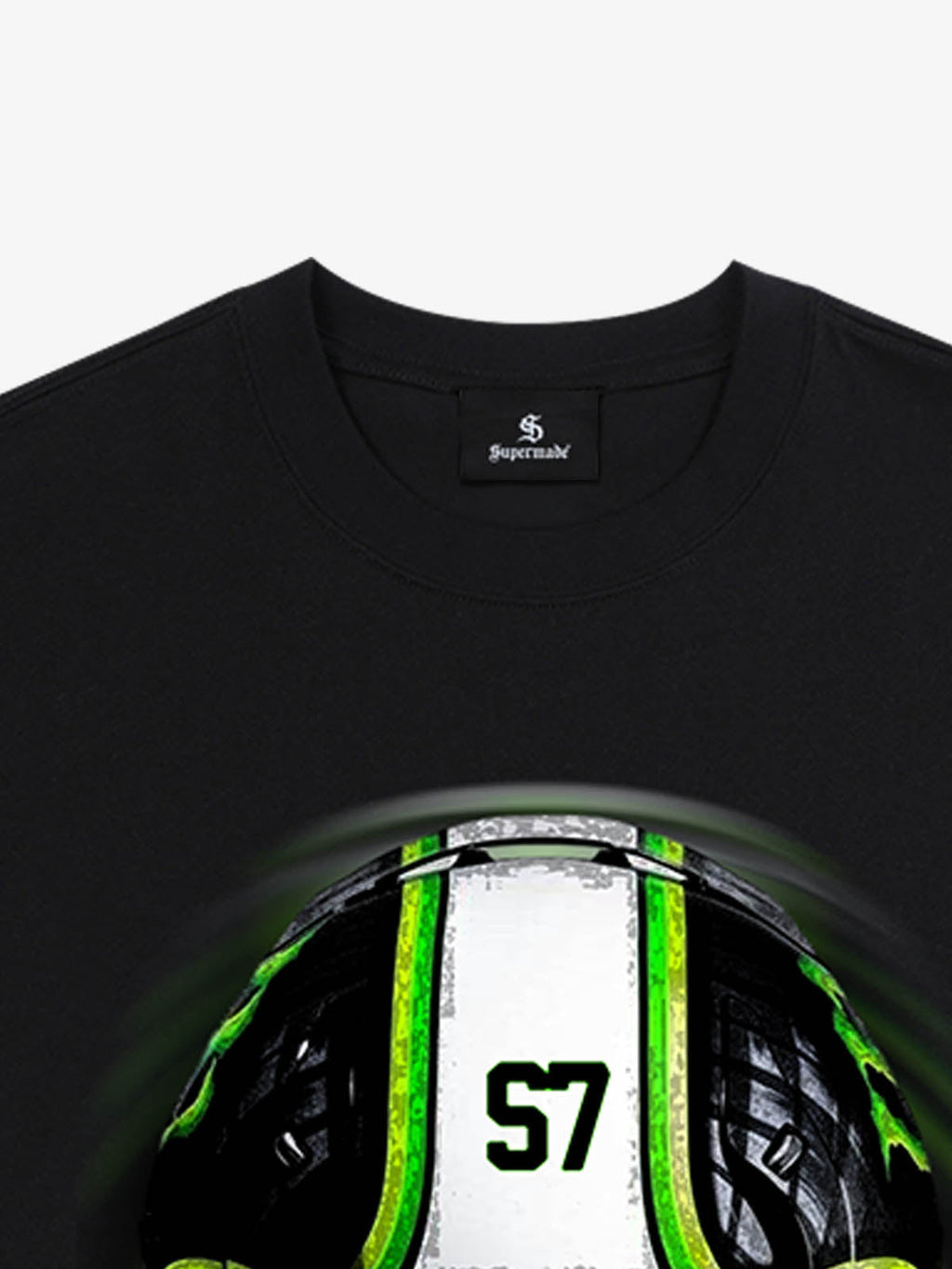Motorcycle Helmet Graphic T-Shirt