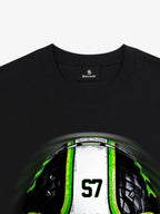 Motorcycle Helmet Graphic T-Shirt