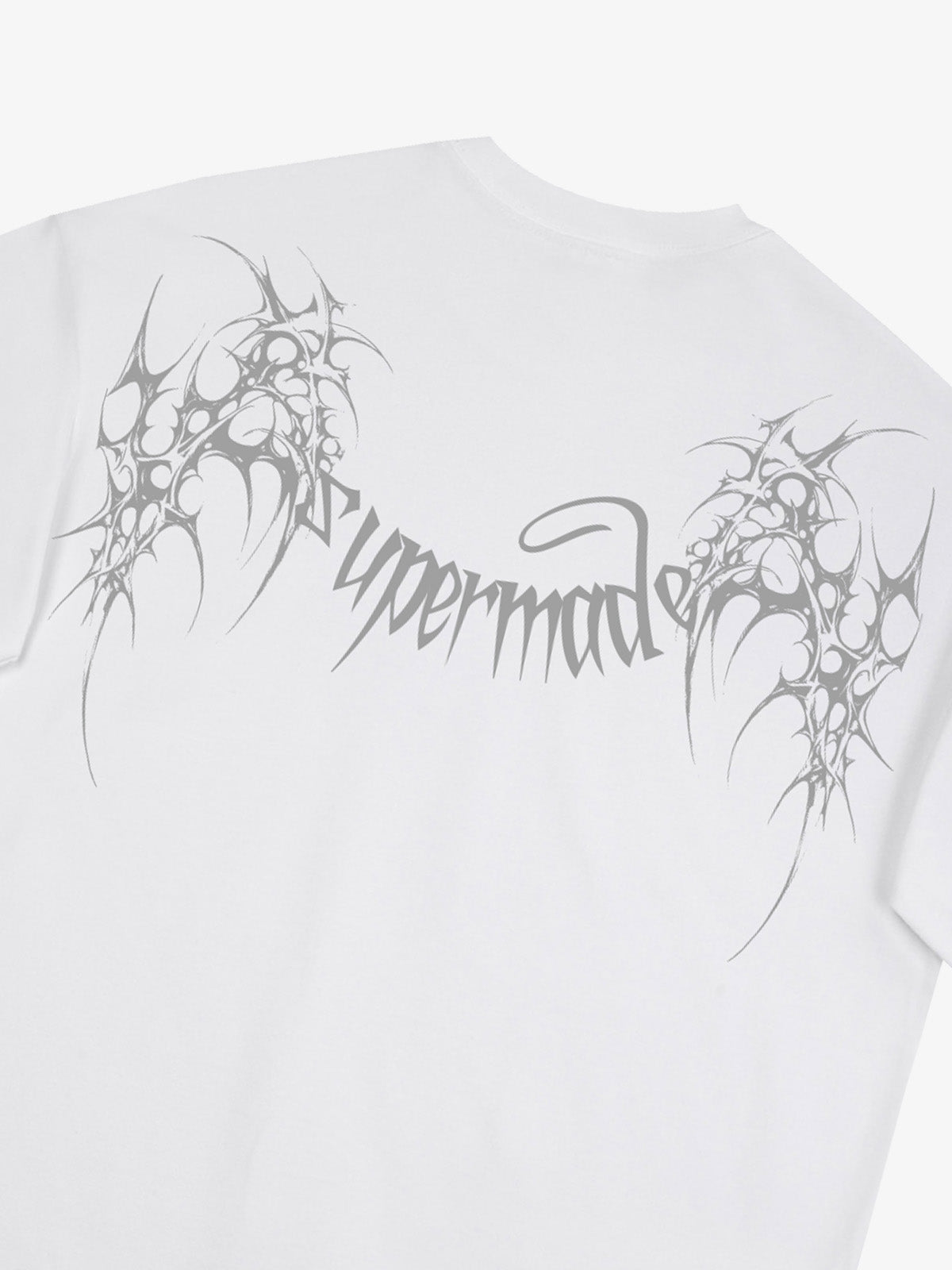 SUPM Gothic Sharp Letter Graphic T-Shirt