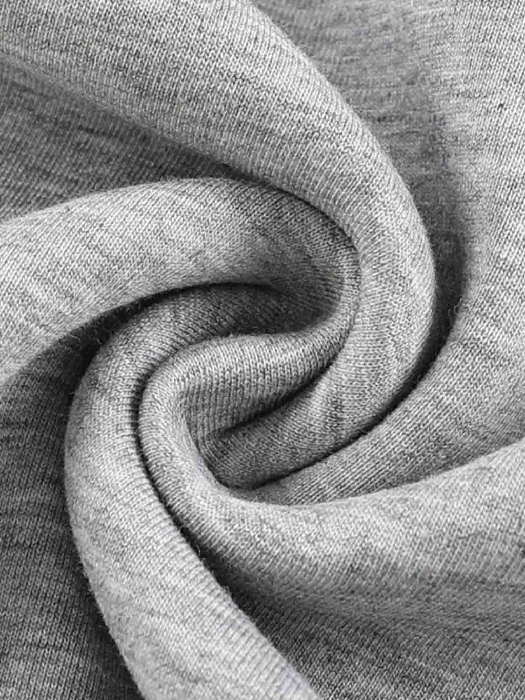 Decorative Rope Detail Wide Leg Sweatpants