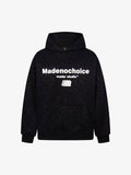 Simple Letter Print Sparking Loose Hoodie