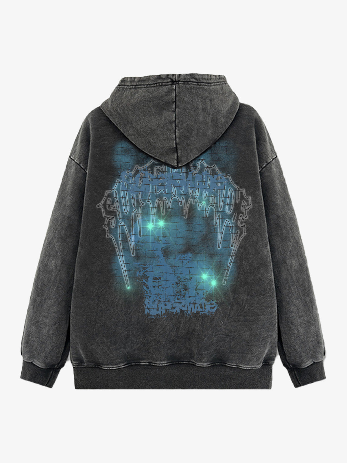Gothic Skull Graphic Hoodie