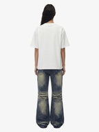 3D Trompe L’Oeil Graphic Short Sleeve T-Shirt - 2610