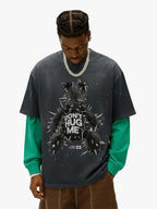 Spiked Bear Graphic T-Shirt