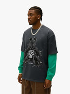 Spiked Bear Graphic T-Shirt