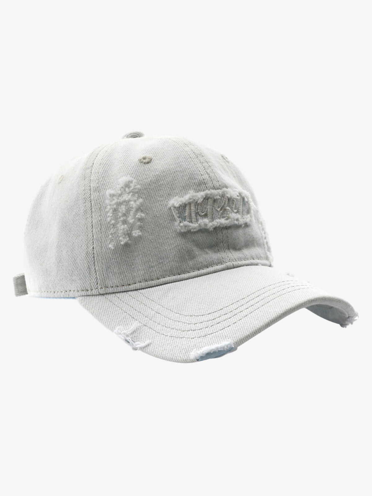 1989 Embroidery Distressed Denim Baseball Cap