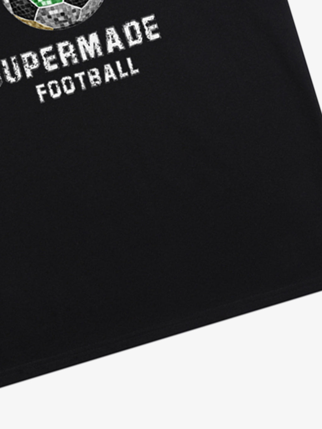Color Block Soccer Ball Graphic T-Shirt
